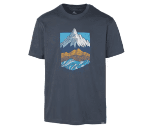 Ascend Mountain Shoreline Graphic Short-Sleeve T-Shirt by Bass Pro Shops men's summer outdoors outfits
